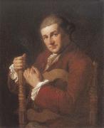 Angelica Kauffmann David Garrick oil